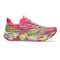 Women's Asics Noosa Tri 15, Hot Pink/Safety Yellow, 6.5 B Medium