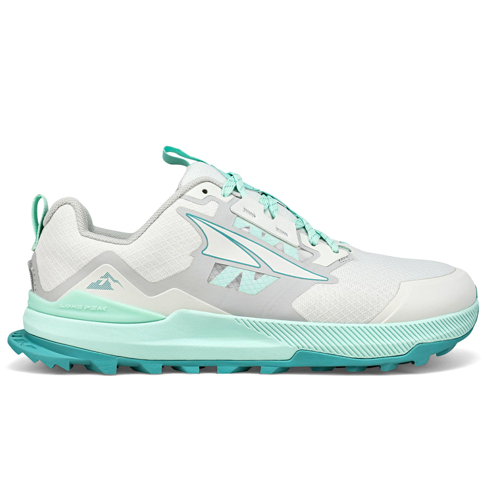 Women's Altra Lone Peak 7, Light Gray, 9 D Wide
