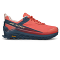 Women's Altra Olympus 4, Navy/Coral, 7.5 B Medium