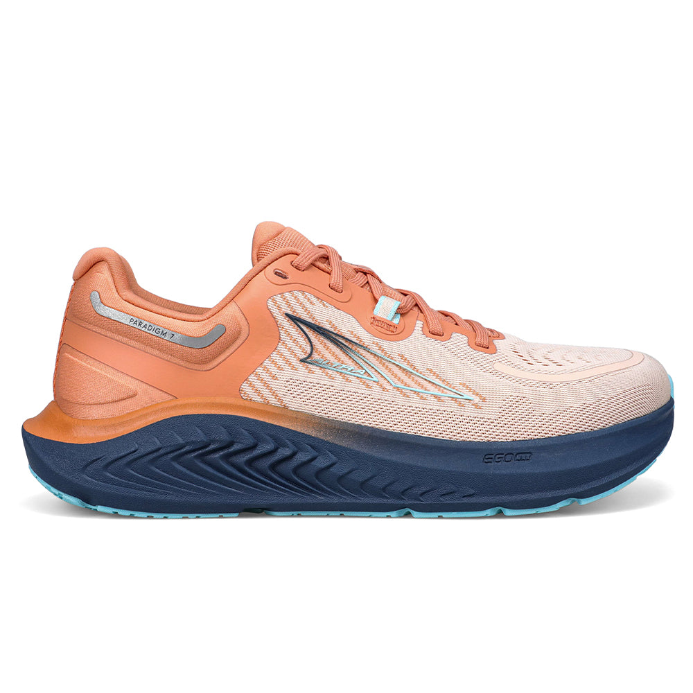 Women's Altra Paradigm 7, Navy/Coral, 10 B Medium