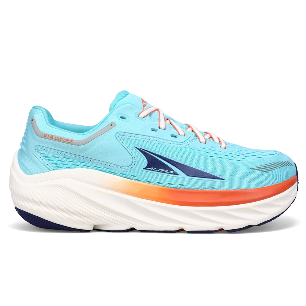 Women's Altra Via Olympus, Light Blue, 8 B Medium