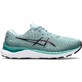 Women's Asics Gel-Cumulus 24, Oasis Green/Black, 7.5 B Medium