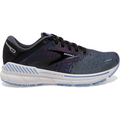 Women's Brooks Adrenaline GTS 22, Lavender/Black/Grey, 7.5 B Medium