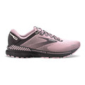 Women's Brooks Adrenaline GTS 22, Pink/Blackened Pearl, 11 B Medium