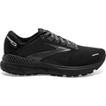 Women's Brooks Adrenaline GTS 22, Black/Black/Ebony, 13 D Wide