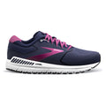 Women's Brooks Ariel '20, Peacoat/Vivid Viola/White, 9 D Wide