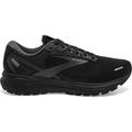 Women's Brooks Ghost 14, Black/Black/Ebony, 7 B Medium
