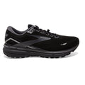 Women's Brooks Ghost 15 GTX, Black/Blackened Pearl/Alloy, 9 B Medium