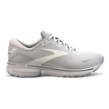 Women's Brooks Ghost 15, Oyster/Alloy/White, 10.5 D Wide