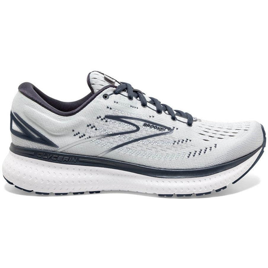 Women's Brooks Glycerin 19, Grey/Ombre/White, 9.5 2A Narrow