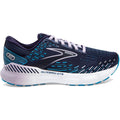 Women's Brooks Glycerin GTS 20, Peacoat/Ocean/Pastel Lilac, 11 D Wide