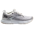 Women's Brooks Glycerin StealthFit 20, White/Black/Cream, 7 B Medium