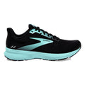Women's Brooks Launch 8, Black/Ebony/Blue Tint, 8 B Medium