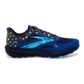 Women's Brooks Launch 9, Blue/Peacoat/Yellow, 6 B Medium