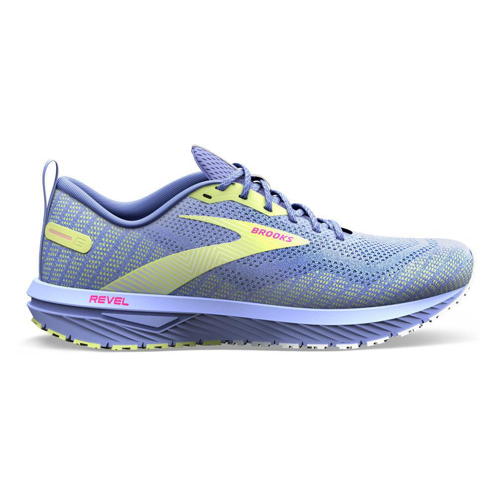 Women's Brooks Revel 6, Purple/Pink, 9 B Medium
