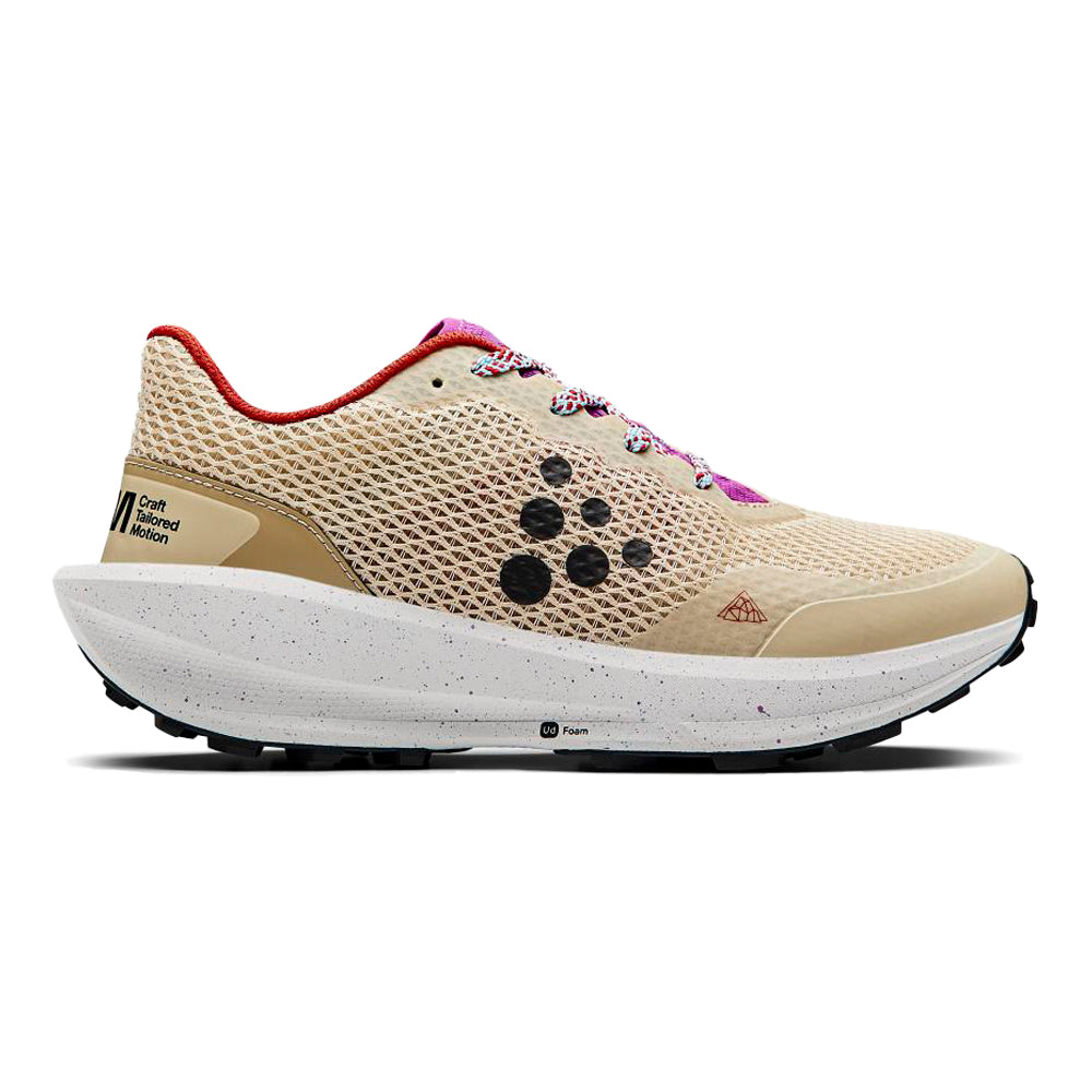 Women's Craft CTM Ultra Trail, Ecru/Drake, 9 B Medium