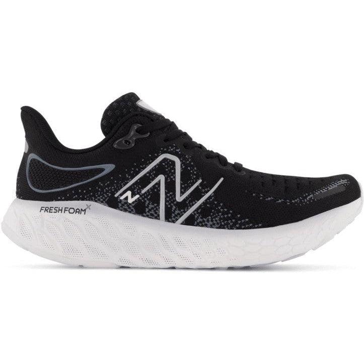 Women's New Balance Fresh Foam X 1080v12, Black/Thunder, 7.5 D Wide