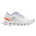 Women's On Cloudrunner, Undyed-White/Flame, 6.5 B Medium