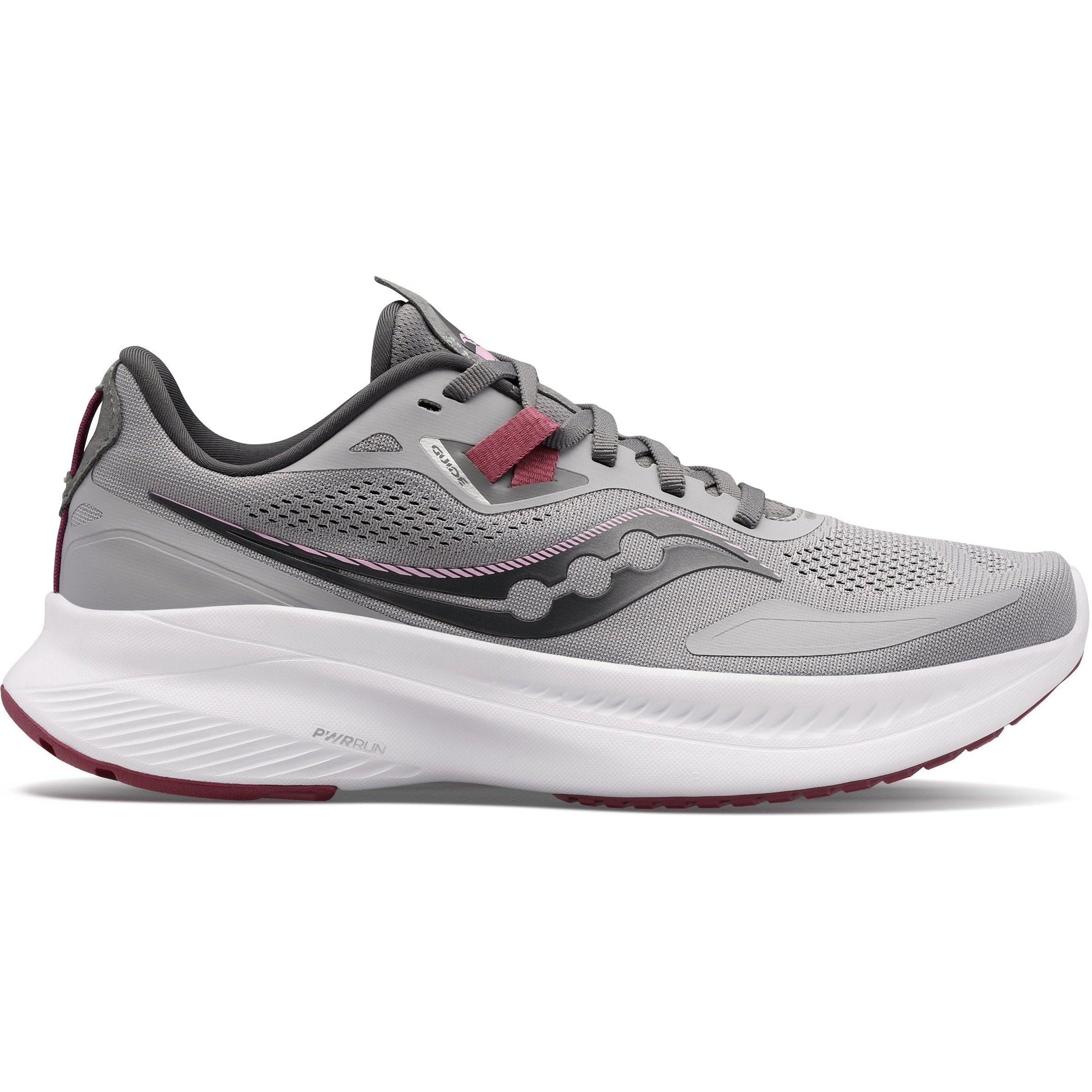 Women's Saucony Guide 15, Alloy/Quartz, 8 D Wide
