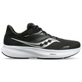 Women's Saucony Ride 16, Black/White, 9.5 B Medium