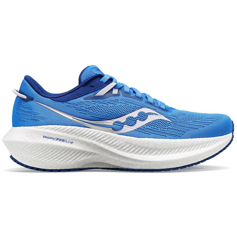 Women's Saucony Triumph 21, Bluelight/Mauve, 10 B Medium