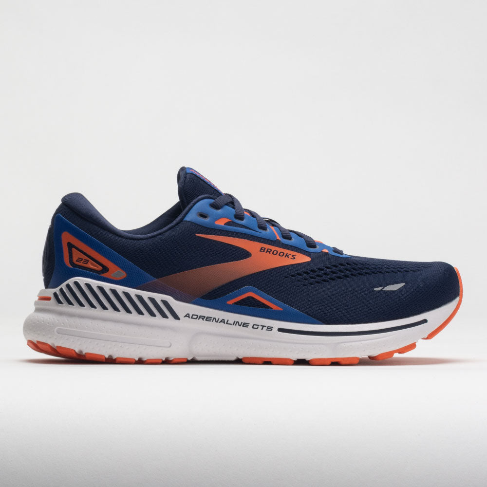 Brooks Adrenaline GTS 23 Men's  Peacoat/Orange/Surf the Web