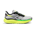 Men's Diadora Equipe Nucleo, Silver/Black/Yellow, 10 D Medium