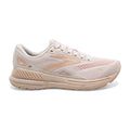 Women's Brooks Adrenaline GTS 23, Crystal Grey/Villa/White, 6 B Medium