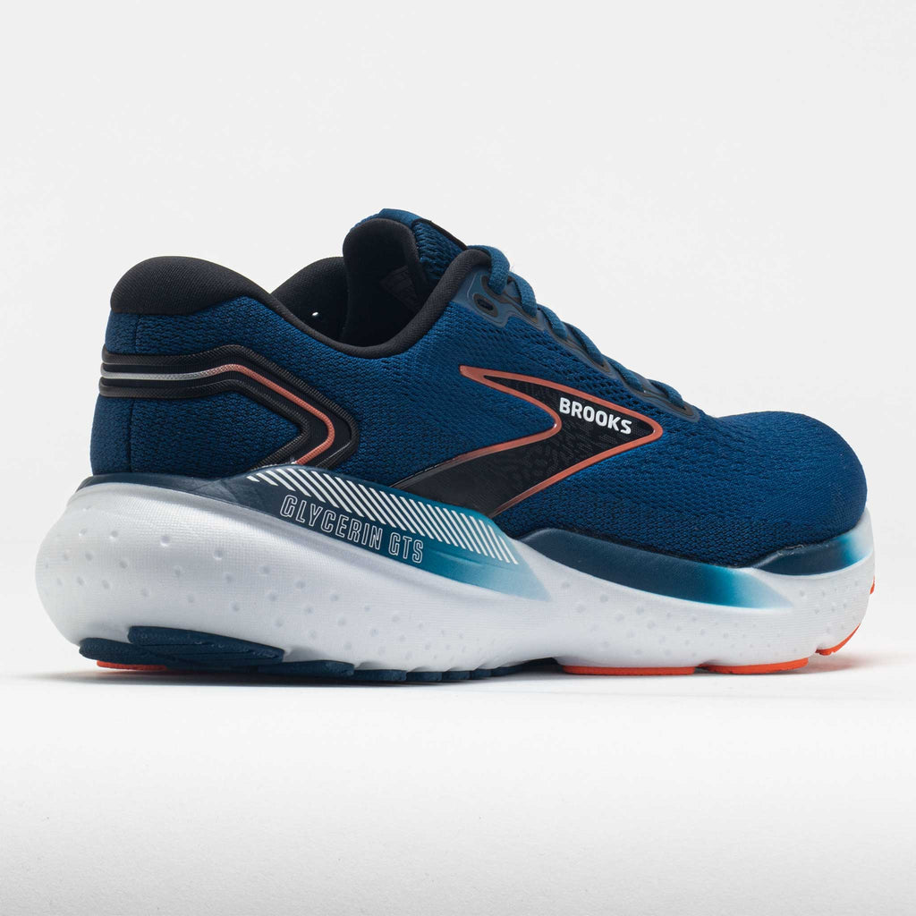 Brooks Glycerin GTS 21 Men's  Blue Opal/Black/Nasturtium