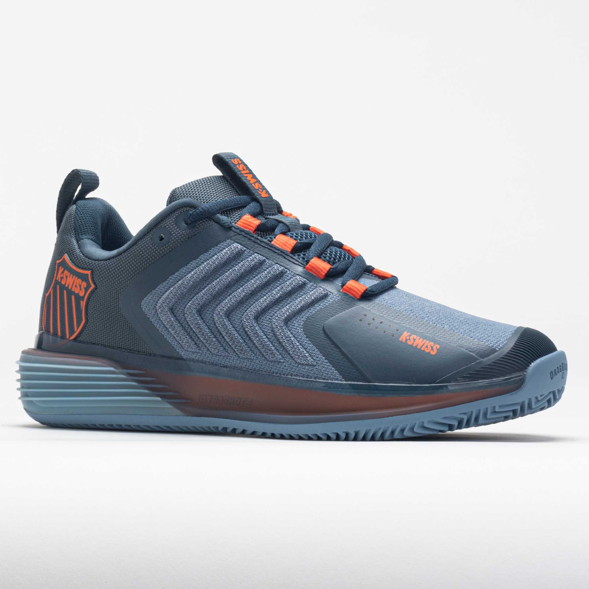 K-Swiss Ultrashot 3 Clay Men's  Orion Blue/Windward Blue/Scarlet Ibis