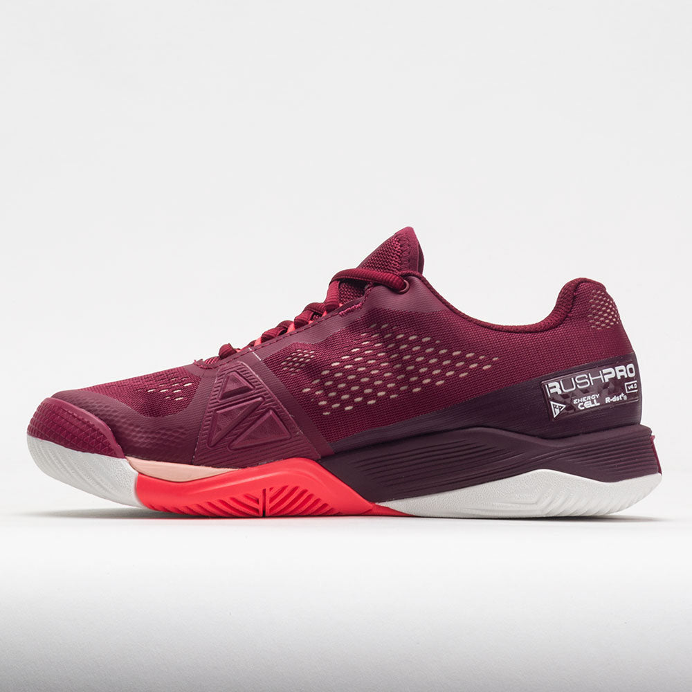 Wilson Rush Pro 4.0 Women's  Beet Red/White/Tropical Peach
