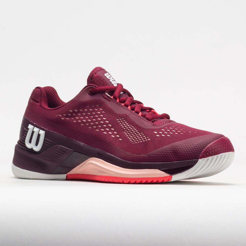 Wilson Rush Pro 4.0 Women's  Beet Red/White/Tropical Peach