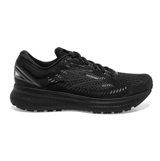 Men's Brooks Glycerin 19, Black/Ebony, 10 2E Wide