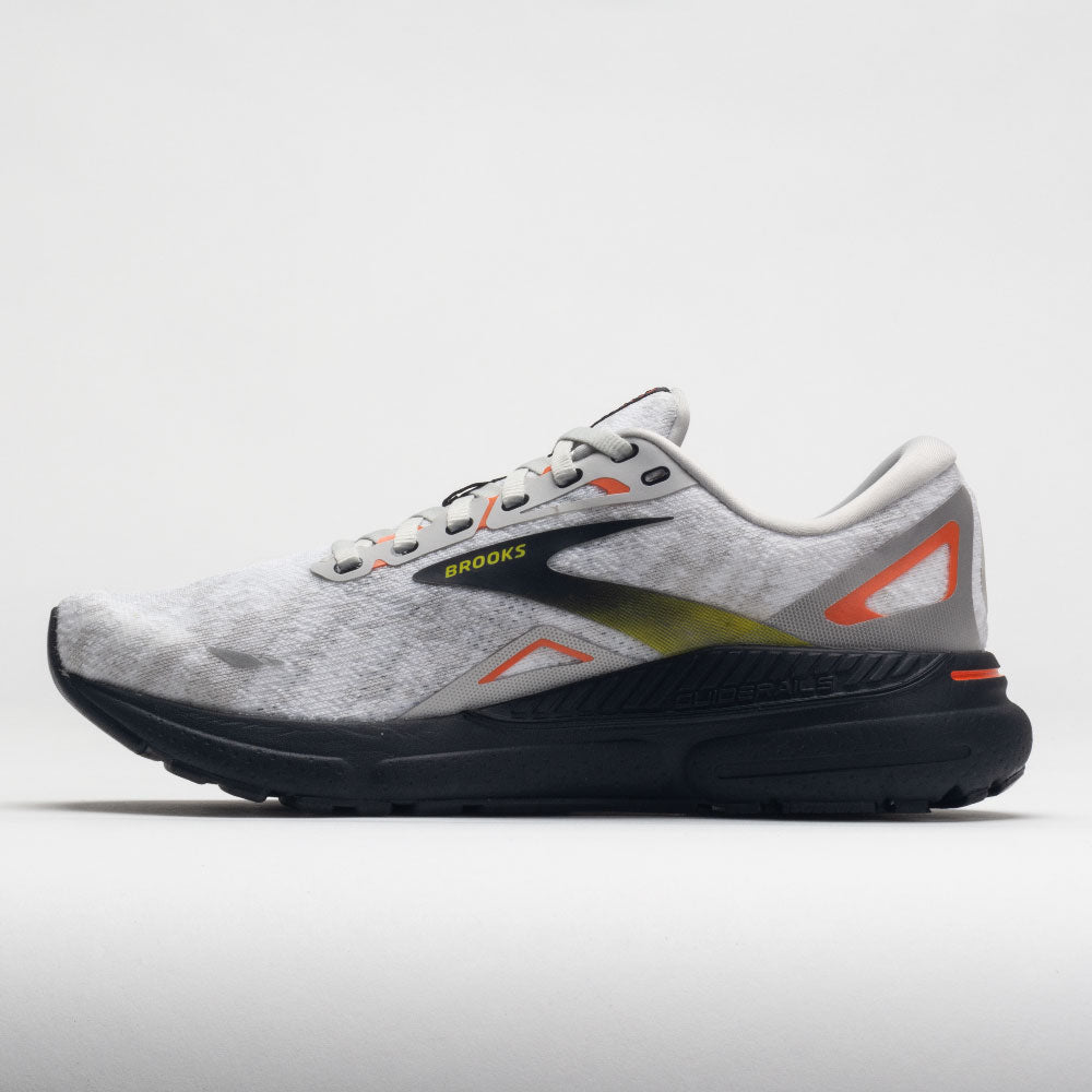 Brooks Adrenaline GTS 23 Men's  Oyster/Black/Red Orange