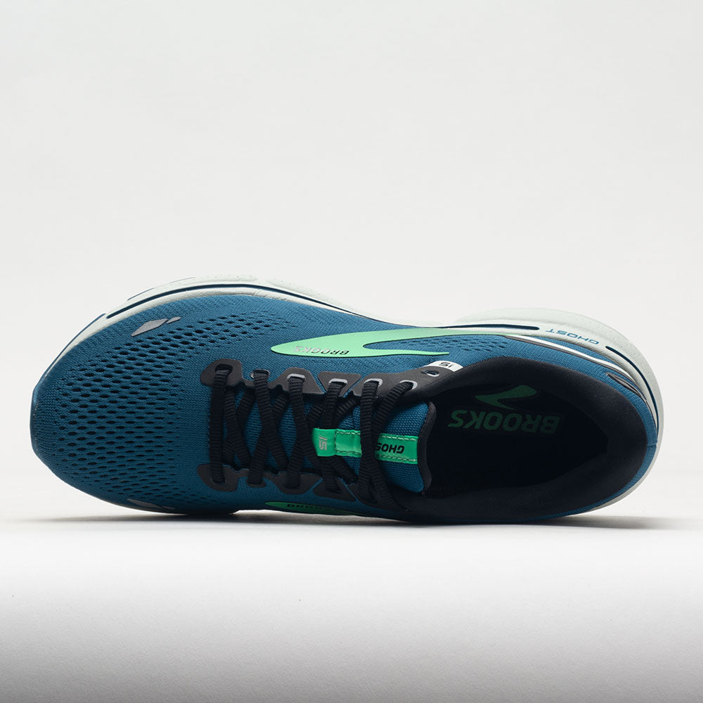 Brooks Ghost 15 Men's  Moroccan Blue/Black/Spring Bud