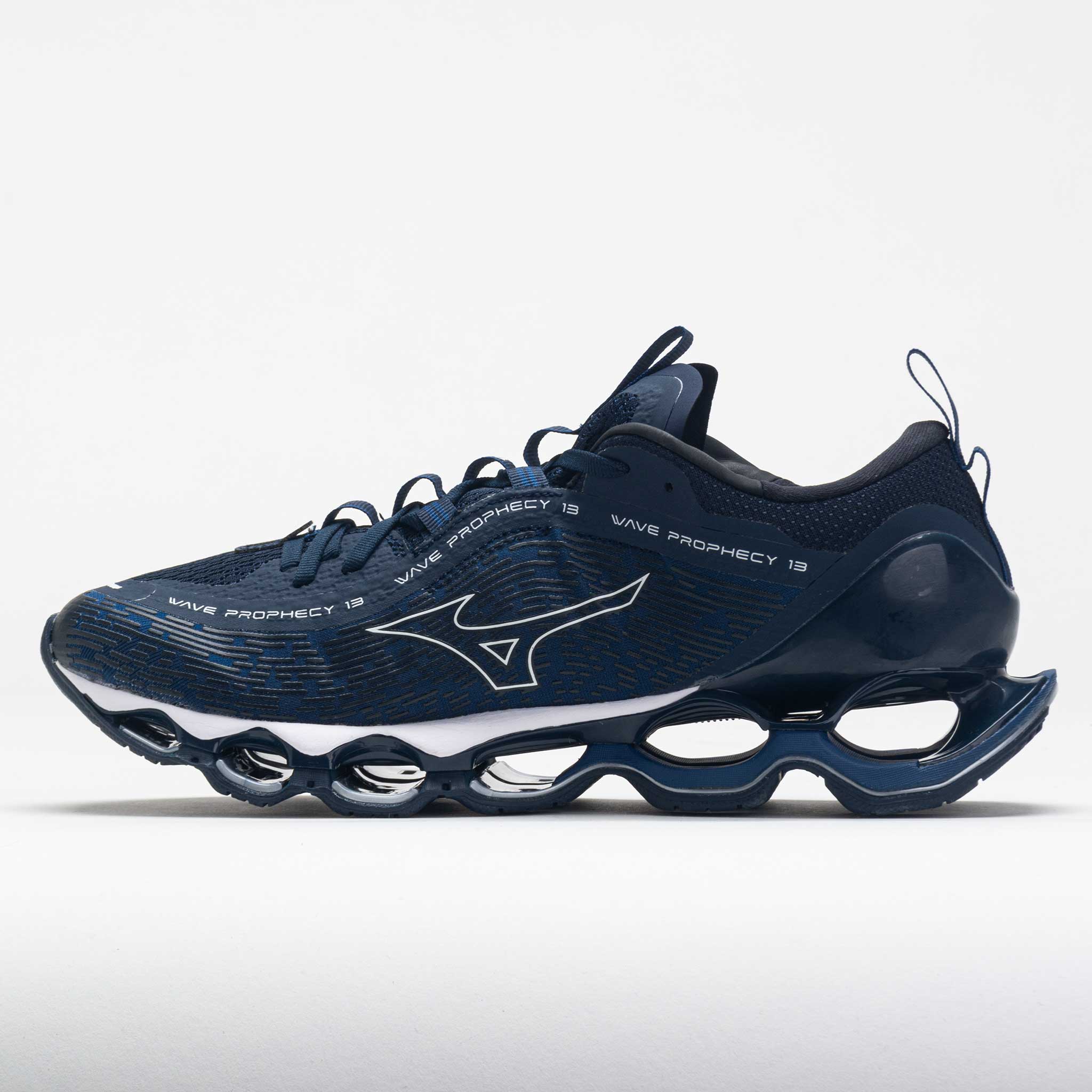 Mizuno Wave Prophecy 13 Men's  Navy Peony/White