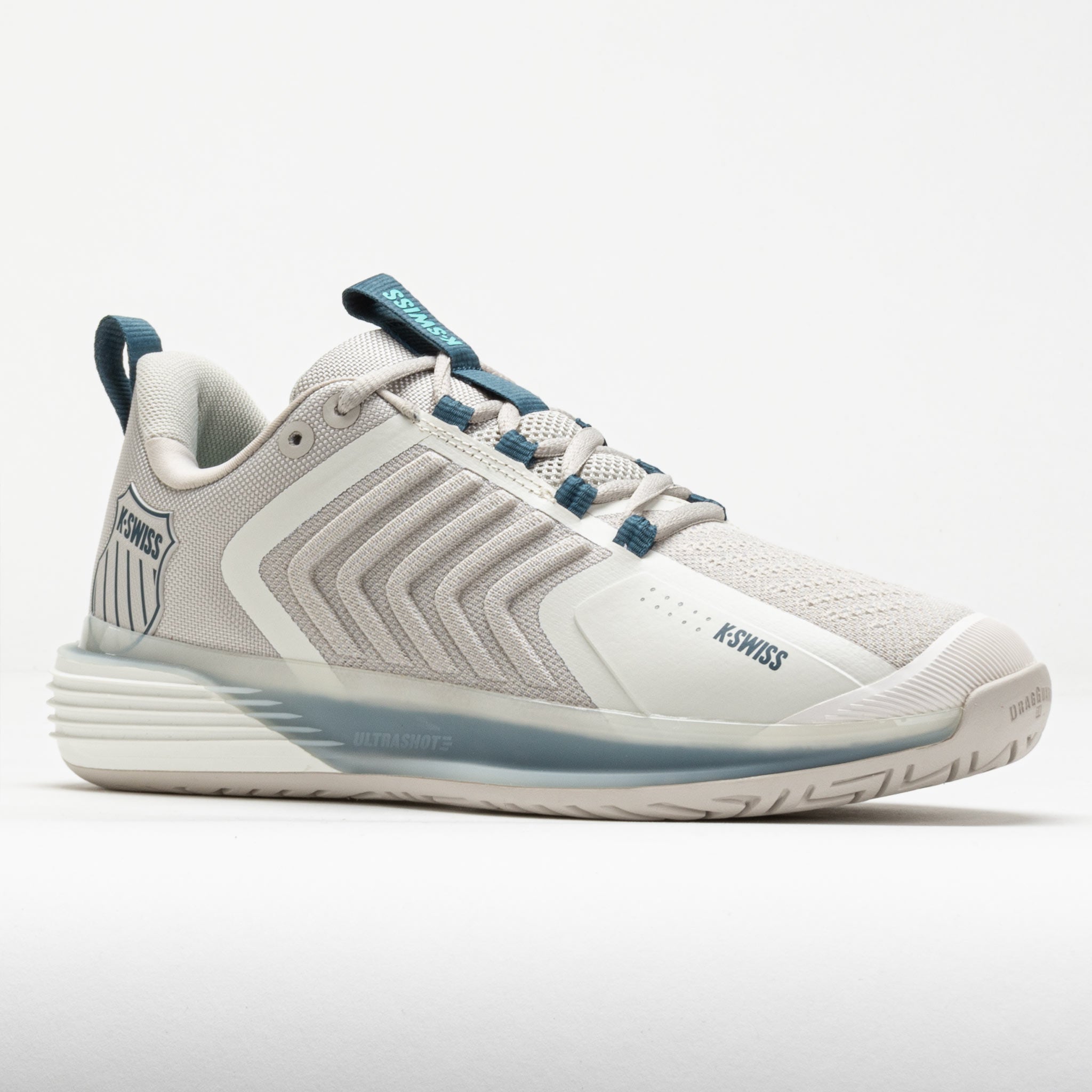 K-Swiss Ultrashot 3 Men's  Star White/Moonstruck/Indian Teal