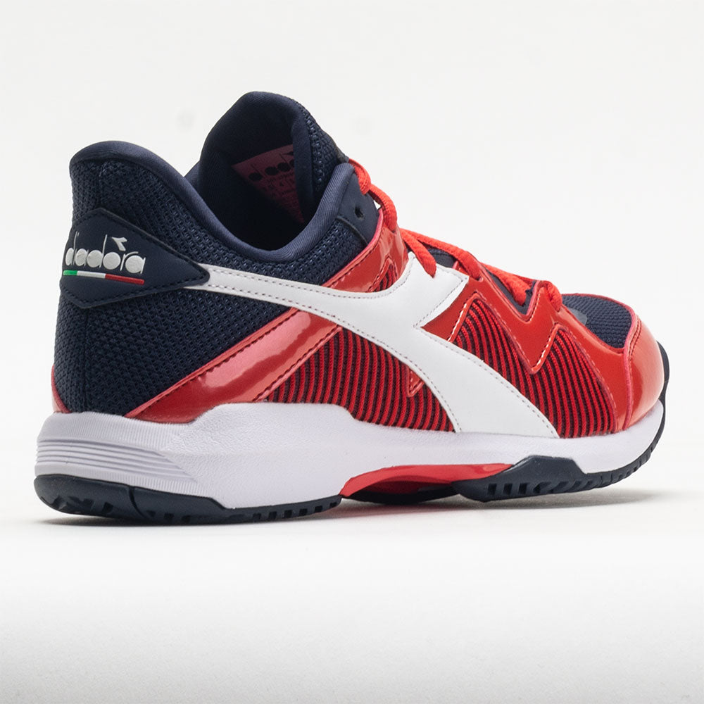 Diadora B.Icon 2 Junior  Blue Corsair/White/Fiery Red