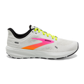 Men's Brooks Launch 9, White/Pink/Nightlife, 10.5 D Medium