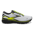 Women's Brooks Ghost 15, White/Ebony/Nightlife, 8.5 B Medium