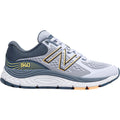 Women's New Balance Fresh Foam 840v5, Silent Grey/Light Mango, 9 B Medium