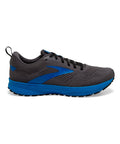 Men's Brooks Revel 5, Black/Grey/Blue, 11 D Medium